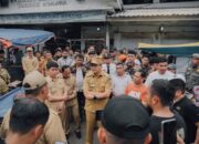 Bupati Tinjau Pasar Rakyat Tanjung Morawa, Kaji Penataan Pedagang di Jalan Perintis