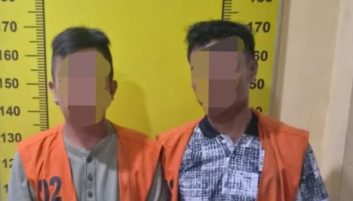 Simpan Shabu di Kantong Celana, 2 Warga Sergai Ditangkap Sat Narkoba Polresta Deli Serdang,