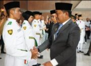 Wakil Bupati Deli Serdang Kukuhkan 45 Paskibraka Kabupaten Deli Serdang