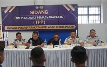 Lapas Kelas IIB Lubuk Pakam Laksanakan Sidang Tim Pengamat Pemasyarakatan