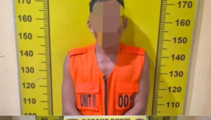Kuasai dan Miliki Narkotika Jenis Shabu, Pria Warga Sekip Nginap di Hotel Prodeo